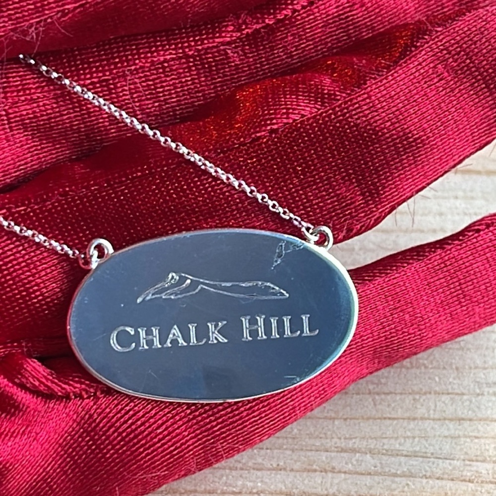 Olive & Poppy Chalk Hill Pendant Necklace Sterling Silver